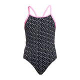 Funkita - Summer Fish - Girls Eco Diamond Back One Piece