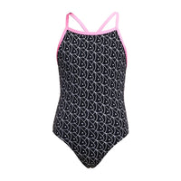 Funkita - Summer Fish - Girls Eco Tie Me Tight One Piece