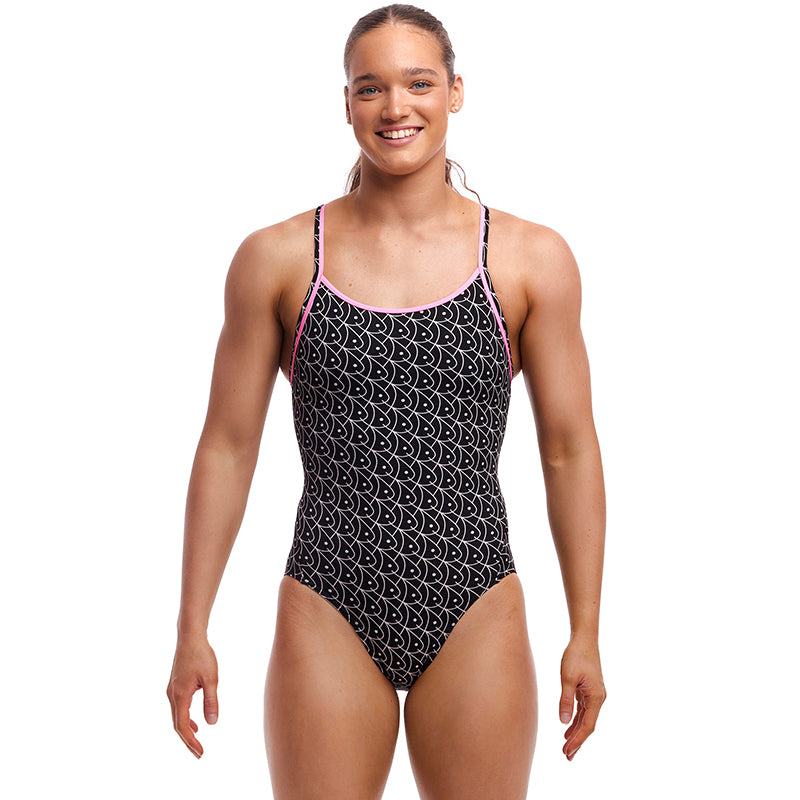 Funkita - Summer Fish - Ladies Diamond Secure One Piece