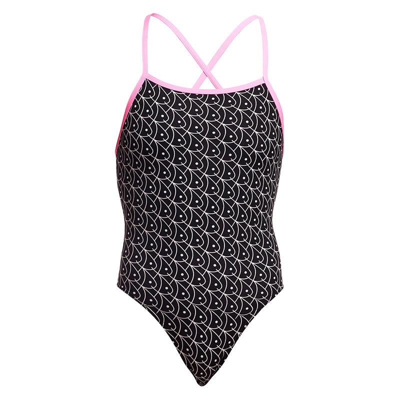 Funkita - Summer Fish - Ladies Eco Tie Me Tight One Piece