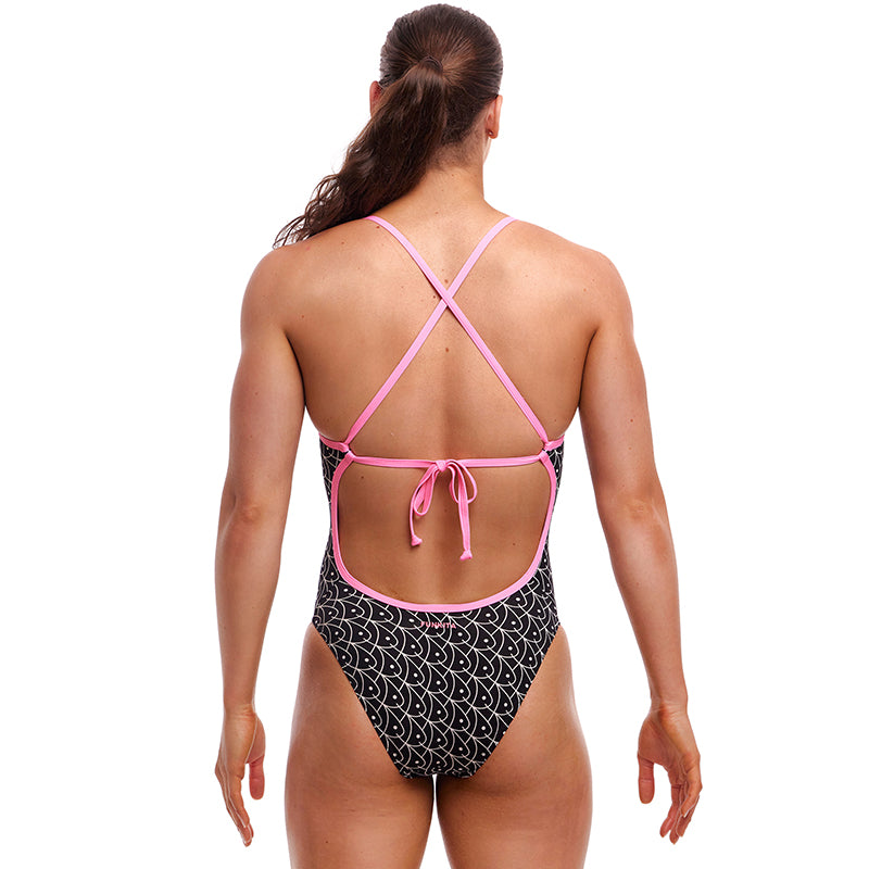 Funkita - Summer Fish - Ladies Eco Tie Me Tight One Piece