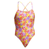 Funkita - Summer Garden - Ladies Eco Tie Me Tight One Piece