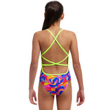 Funkita - Summer Swirl - Girls Eco Strapped In One Piece