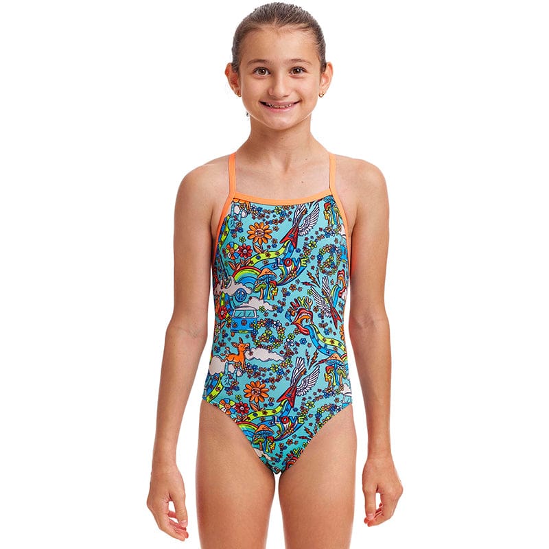 Funkita - Sunny Bunny - Girls Eco Tie Me Tight One Piece