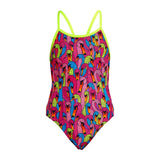 Funkita - Swan City - Girls Eco Single Strap One Piece