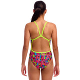 Funkita - Swan City - Girls Eco Single Strap One Piece