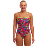 Funkita - Swan City - Ladies Eco Single Strap One Piece