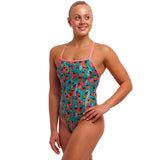 Funkita - Swan See Swan - Ladies Eco Strapped In One Piece