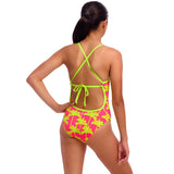 Funkita - Sweet Coconuts - Girls Eco Tie Me Tight One Piece