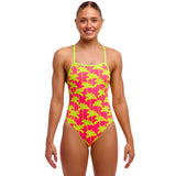 Funkita - Sweet Coconuts - Ladies Eco Tie Me Tight One Piece