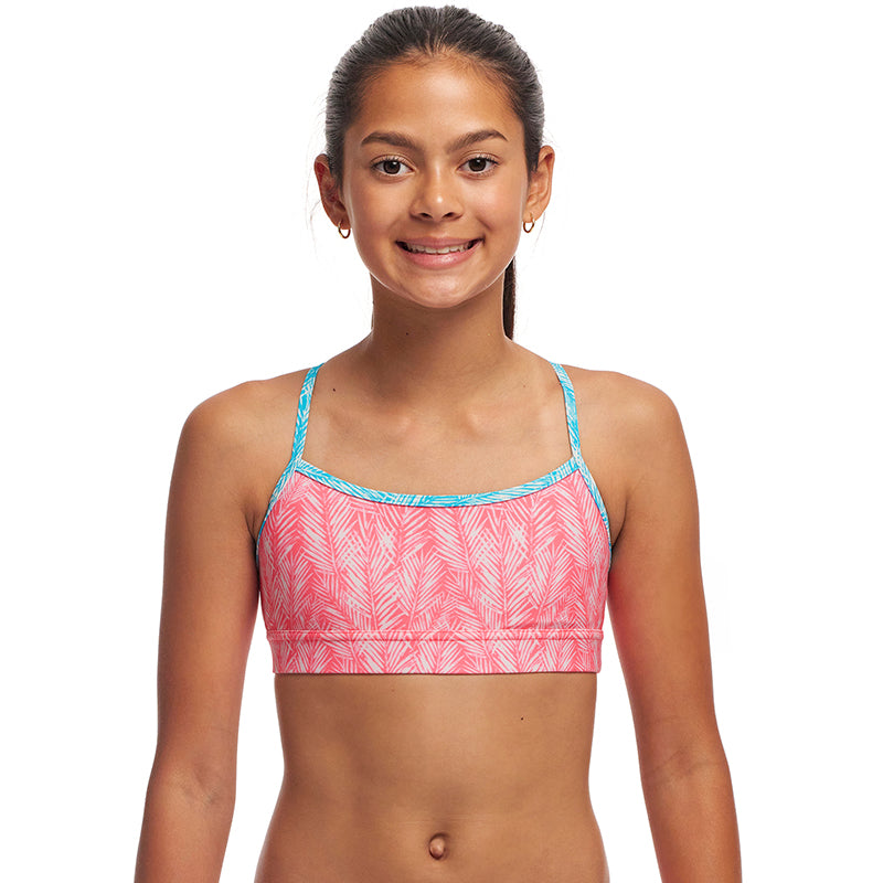 Funkita - Sweet Releaf - Girls Eco Swim Crop Top