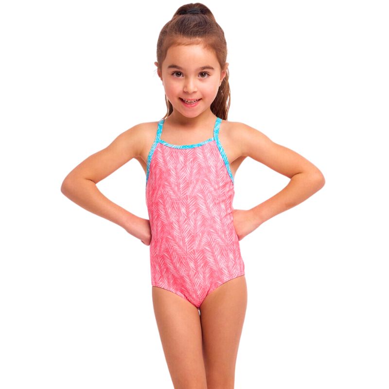 Funkita - Sweet Releaf - Toddler Girls Eco Printed One Piece