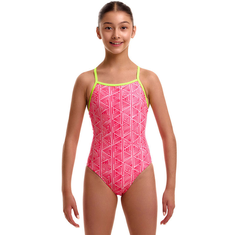 Funkita - Sweet Stack - Girls Eco Tie Me Tight One Piece