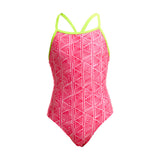 Funkita - Sweet Stack - Girls Eco Tie Me Tight One Piece