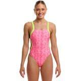 Funkita - Sweet Stack - Ladies Eco Brace Free One Piece