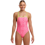Funkita - Sweet Stack - Ladies Eco Tie Me Tight One Piece
