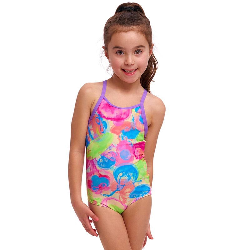 Funkita - Sweet Sting - Toddler Girls Eco Printed One Piece