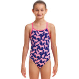 Funkita - Sweet Stripes - Girls Diamond Back One Piece