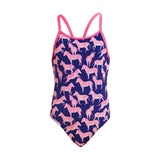 Funkita - Sweet Stripes - Girls Diamond Back One Piece