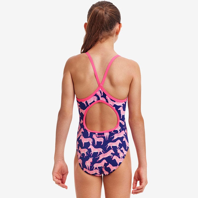 Funkita - Sweet Stripes - Girls Diamond Back One Piece
