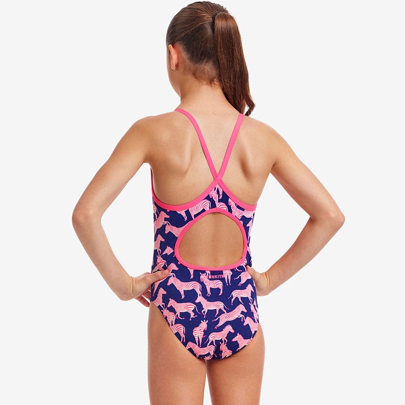Funkita - Sweet Stripes - Girls Diamond Back One Piece