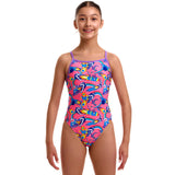 Funkita - Sweet Surfers - Girls Eco Single Strap One Piece