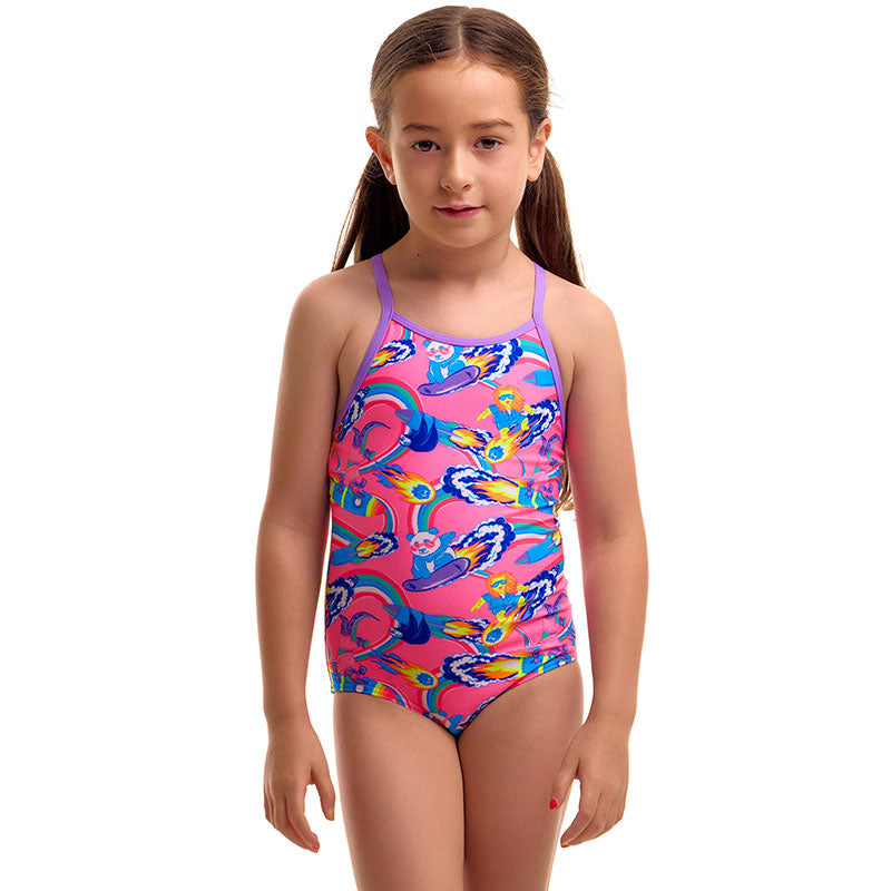 Funkita - Sweet Surfers - Toddler Girls Eco Printed One Piece