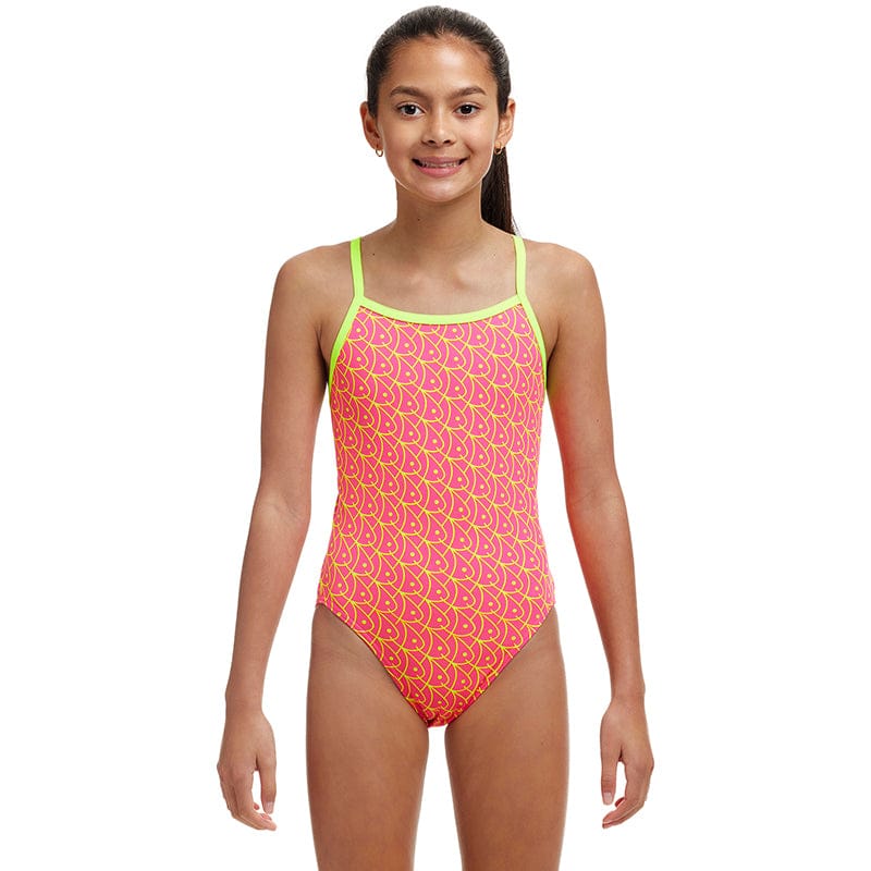 Funkita - Swim School - Girls Eco Single Strap One Piece