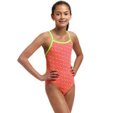 Funkita - Swim School - Girls Eco Single Strap One Piece