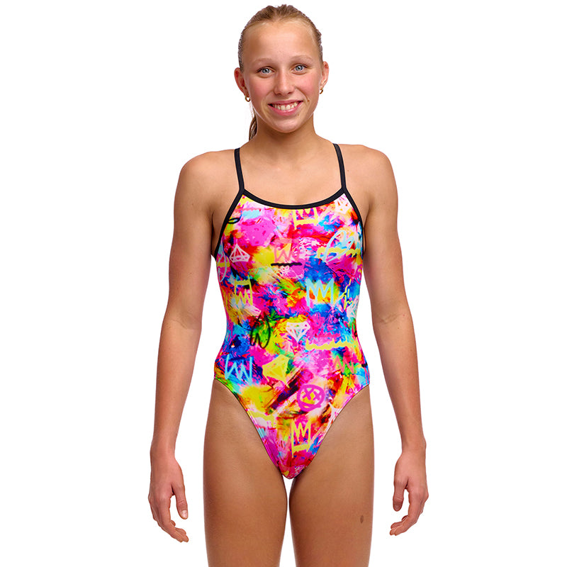 Funkita - Tag Her - Girls Eco Single Strap One Piece