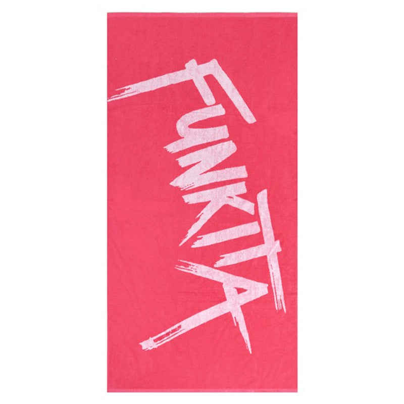 Funkita - Tagged Pink - Cotton Jacquard Towel