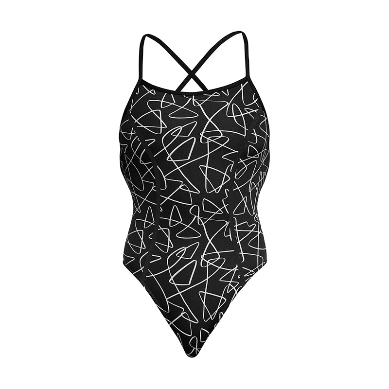 Funkita - Texta Mess - Ladies Bond Girl One Piece