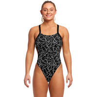 Funkita - Texta Mess - Ladies Brace Free One Piece