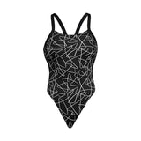 Funkita - Texta Mess - Ladies Brace Free One Piece