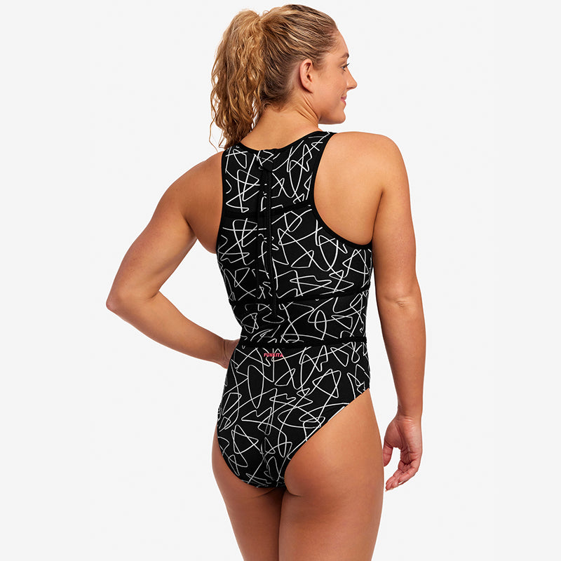 Funkita - Texta Mess - Ladies Hi Flyer One Piece