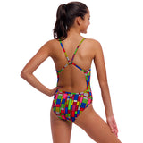 Funkita - The Climb - Girls Eco Single Strap One Piece