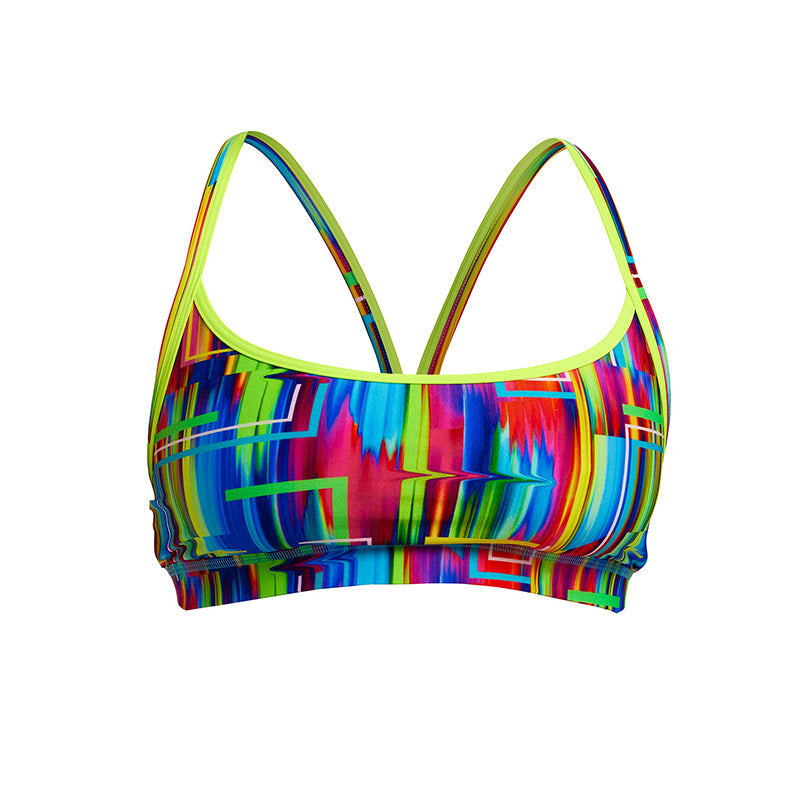 Funkita - The Glitch - Ladies Eco Sports Top