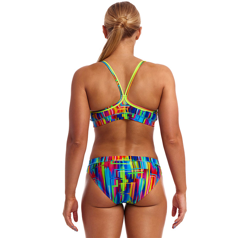 Funkita - The Glitch - Ladies Eco Sports Top