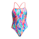 Funkita - Tickle Pink - Ladies Eco Tie Me Tight One Piece