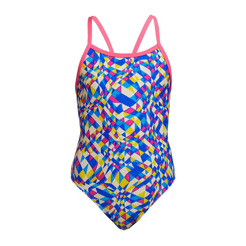 Funkita - Time Warp - Girls Eco Single Strap One Piece