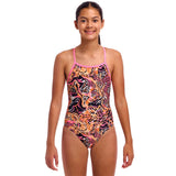 Funkita - Tipsy Tiger - Girls Eco Tie Me Tight One Piece