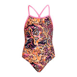 Funkita - Tipsy Tiger - Girls Eco Tie Me Tight One Piece