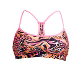 Funkita - Tipsy Tiger - Ladies Eco Swim Crop Top