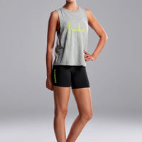 Funkita - Grey Scribble - Ladies Hank The Tank Top
