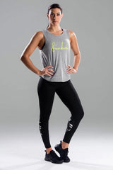 Funkita - Grey Scribble - Ladies Hank The Tank Top