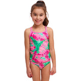 Funkita - Tropic Palm - Toddler Girls Eco Swim Steady Tankini & Brief