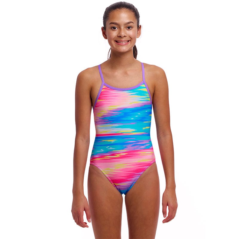 Funkita - Tropic Wash - Girls Eco Single Strap One Piece