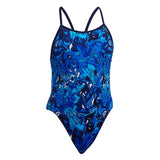 Funkita - True Bluey - Girls Eco Single Strap One Piece