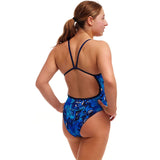 Funkita - True Bluey - Girls Eco Single Strap One Piece