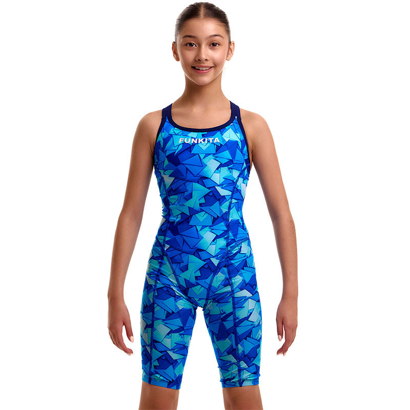 Funkita - Try Blue - Girls Eco Fast Training One Piece